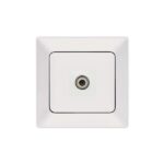 ΠΡΙΖΑ TV F CONNECTOR ΛΕΥΚΗ EUROLAMP ΝΕAD – 152-16011