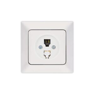 ΠΡΙΖΑ ΤΗΛΕΦΩΝΟΥ MONH RJ 11 ΛΕΥΚΗ EUROLAMP ΝΕAD – 152-16013