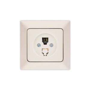 ΠΡΙΖΑ ΤΗΛΕΦΩΝΟΥ MONH RJ 11 ΜΠΕΖ EUROLAMP ΝΕAD – 152-16113