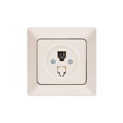 ΠΡΙΖΑ ΤΗΛΕΦΩΝΟΥ MONH RJ 11 ΜΠΕΖ EUROLAMP ΝΕAD – 152-16113