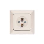 ΠΡΙΖΑ ΤΗΛΕΦΩΝΟΥ ΔΙΠΛΗ RJ 11 ΜΠΕΖ EUROLAMP ΝΕAD – 152-16114
