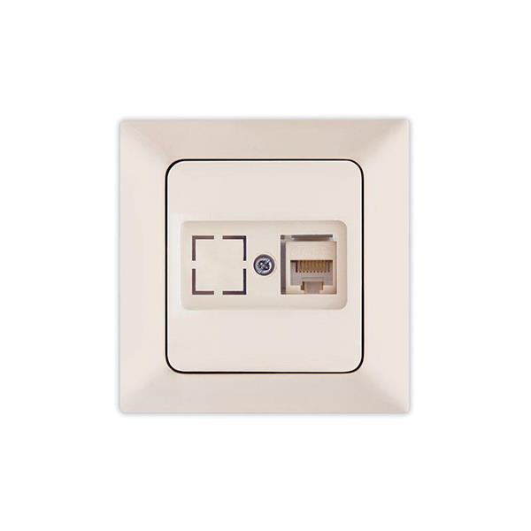 ΠΡΙΖΑ DATA CAT 6 RJ 45 MONH ΜΠΕΖ EUROLAMP ΝΕAD – 152-16115