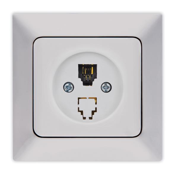 ΠΡΙΖΑ ΤΗΛΕΦΩΝΟΥ MONH RJ 11 ΝΙΚΕΛ MAT EUROLAMP ΝΕAD – 152-16213