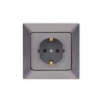 ΠΡΙΖΑ ΣΟΥΚΟ 16A ΓΡΑΦΙΤΗΣ EUROLAMP ΝΕAD – 152-16300