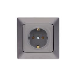 ΠΡΙΖΑ ΣΟΥΚΟ ΠΡΟΣΤΑΣΙΑΣ 16A ΓΡΑΦΙΤΗΣ EUROLAMP ΝΕAD – 152-16301