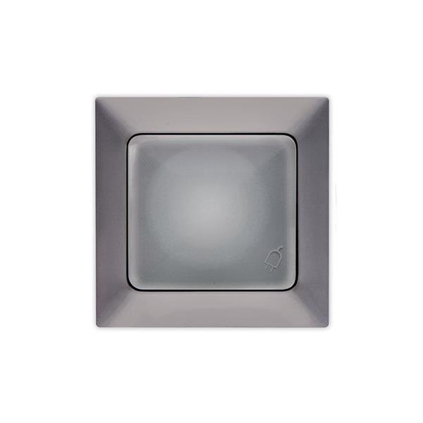 ΠΡΙΖΑ ΣΟΥΚΟ ΚΑΠΑΚΙ ΠΡΟΣΤΑΣΙΑΣ 16A ΓΡΑΦΙΤΗΣ EUROLAMP ΝΕAD – 152-16302