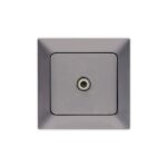 ΠΡΙΖΑ ΤV F CONNECTOR ΓΡΑΦΙΤΗΣ EUROLAMP ΝΕAD – 152-16311