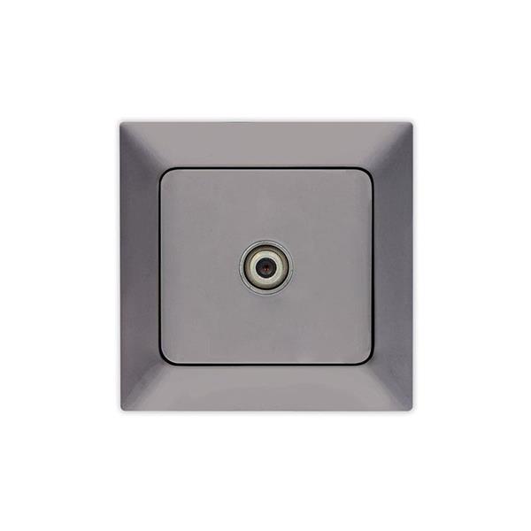 ΠΡΙΖΑ ΤV F CONNECTOR ΓΡΑΦΙΤΗΣ EUROLAMP ΝΕAD – 152-16311