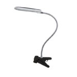 Φωτιστικό Γραφείου LED με Κλιπ 5W Μαύρο Φυσικό Λευκό 4000K ACA DECOR – 15205LEDBKC