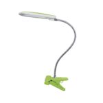 Φωτιστικό Γραφείου LED με Κλιπ 5W Πράσινο Φυσικό Λευκό 4000K ACA DECOR – 15205LEDGNC
