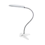 Φωτιστικό Γραφείου LED με Κλιπ 5W Λευκό Φυσικό Λευκό 4000K ACA DECOR – 15205LEDWHC