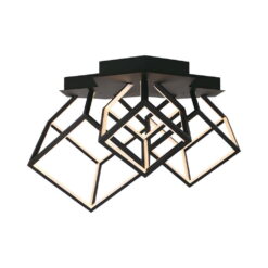 Φωτιστικό οροφής LED 46W 3000K Mαύρο Χρώματος Dimmable V-TAC – 15342