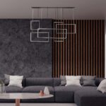 Κρεμαστό φωτιστικό οροφής LED 45W 3000K Μαύρου Χρώματος V-TAC – 15344