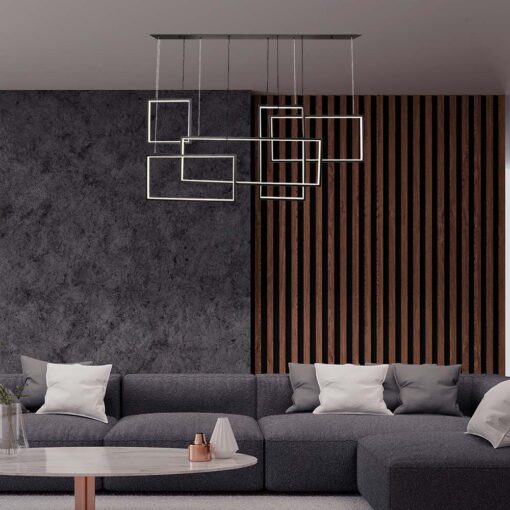 Κρεμαστό φωτιστικό οροφής LED 45W 3000K Μαύρου Χρώματος V-TAC – 15344