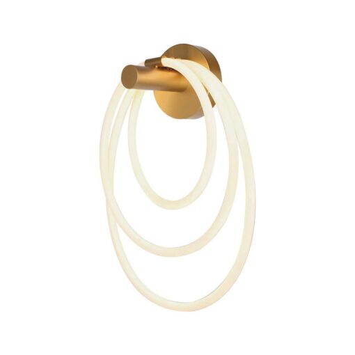 Επιτοίχιο φωτιστικό LED 37W 3000K Xρυσού Χρώματος V-TAC – 15348