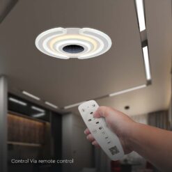 Φωτιστικό οροφής LED 95W Λευκού Χρώματος Dimmable με Χειριστήριο V-TAC – 15358