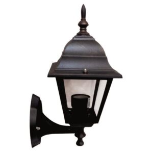 ΑΠΛΙΚΑ ΤΟΙΧΟΥ ΑΛΟΥΜΙΝΙΟΥ ΤΕΤΡΑΓΩΝΗ ΜΠΡΟΝΖΕ E27 EUROLAMP – 154-55103