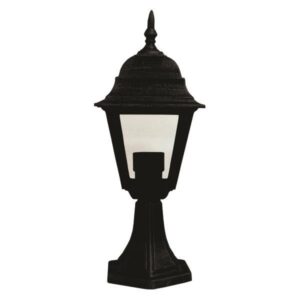 ΚΟΛΩΝΑΚΙ ΔΑΠΕΔΟΥ ΑΛΟΥΜΙΝΙΟΥ ΤΕΤΡΑΓΩΝΟ ΜΑΥΡΟ E27 EUROLAMP – 154-55113