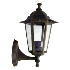 ΑΠΛΙΚΑ ΤΟΙΧΟΥ ΑΛΟΥΜΙΝΙΟΥ ΕΞΑΓΩΝΗ ΜΠΡΟΝΖΕ ΠΡΟΣ ΤΑ ΠΑΝΩ E27 EUROLAMP – 154-55123