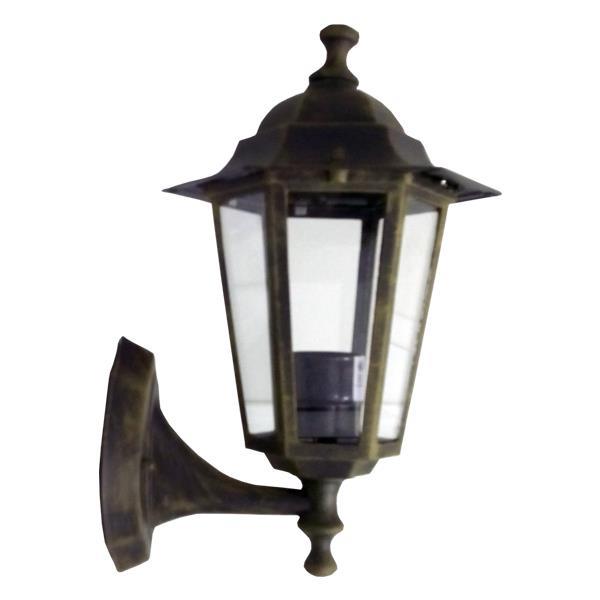 ΑΠΛΙΚΑ ΤΟΙΧΟΥ ΑΛΟΥΜΙΝΙΟΥ ΕΞΑΓΩΝΗ ΜΠΡΟΝΖΕ ΠΡΟΣ ΤΑ ΠΑΝΩ E27 EUROLAMP – 154-55123