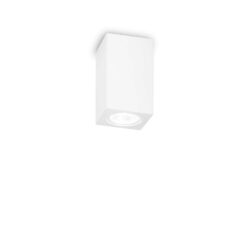 IDEAL LUX Φωτιστικό Οροφής TOWER 1xGU10 Λευκού Χρώματος – 155791