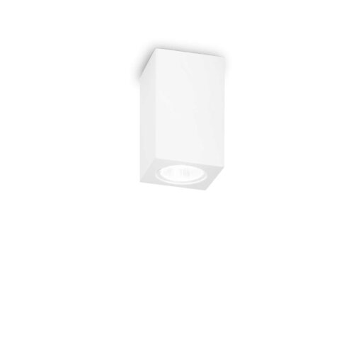 IDEAL LUX Φωτιστικό Οροφής TOWER 1xGU10 Λευκού Χρώματος – 155791