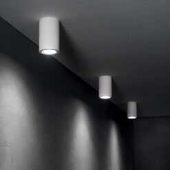IDEAL LUX Φωτιστικό Οροφής TOWER 1xGU10 Λευκού Χρώματος – 155869