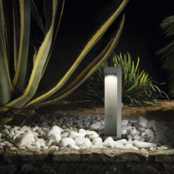 IDEAL LUX Φωτιστικό Δαπέδου Κήπου TITANO LED 9W 4000K IP55 Γκρι Χρώματος – 157856