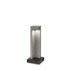 IDEAL LUX Φωτιστικό Δαπέδου Κήπου TITANO LED 9W 4000K IP55 Γκρι Χρώματος – 157856