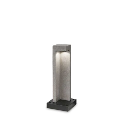 IDEAL LUX Φωτιστικό Δαπέδου Κήπου TITANO LED 9W 4000K IP55 Γκρι Χρώματος – 157856