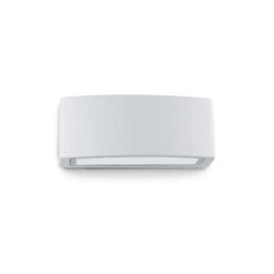 IDEAL LUX Απλίκα Τοίχου ANDROMEDA 1xE27 IP55 Γκρι Χρώματος – 158822