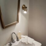 IDEAL LUX Απλίκα Τοίχου BARBER 1xGU10 Χρυσού Χρώματος – 159997