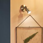 IDEAL LUX Απλίκα Τοίχου BARBER 1xGU10 Χρυσού Χρώματος – 159997