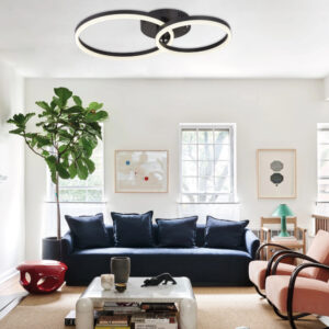 InLight Φωτιστικό  οροφής LED 45W 3CCT (by switch on base) 6094-B-Black