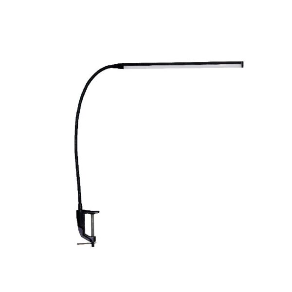 Φωτιστικό Γραφείου LED Αφής 5W με Σφιγκτήρα Μαύρο Φυσικό Λευκό 4000K Dimmable ACA DECOR – 16055LEDBKC