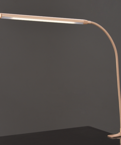 ACA DECOR  Φωτιστικό Γραφείου LED Αφής 5W με Σπιραλ & Σφιγκτήρα Χρυσό Φυσικό Λευκό 4000K Dimmable – 16055LEDGOC