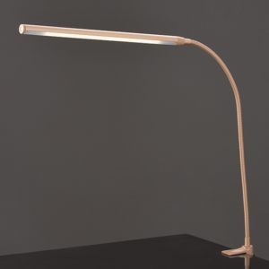 ACA DECOR  Φωτιστικό Γραφείου LED Αφής 5W με Σπιραλ & Σφιγκτήρα Χρυσό Φυσικό Λευκό 4000K Dimmable – 16055LEDGOC