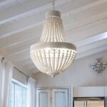 IDEAL LUX Κρεμαστό Φωτιστικό MONET 5xE14 Λευκού Χρώματος – 162737