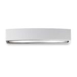 IDEAL LUX Απλίκα Τοίχου ANDROMEDA 2xE27 IP55 Γκρι Χρώματος – 163543