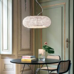 IDEAL LUX Κρεμαστό Φωτιστικό PASHA 14xE14 Χρυσού Χρώματος – 164984