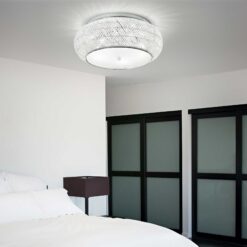 IDEAL LUX Φωτιστικό Οροφής PASHA 10xE14 Χρωμίου – 100746
