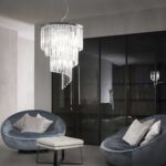 IDEAL LUX Κρεμαστό Φωτιστικό CARLTON 12xE14 Χρυσού Χρώματος – 213521