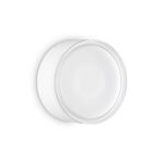 IDEAL LUX Επιτοίχιο Φωτιστικό URANO 1xGX53 IP44 Λευκού Χρώματος – 168050