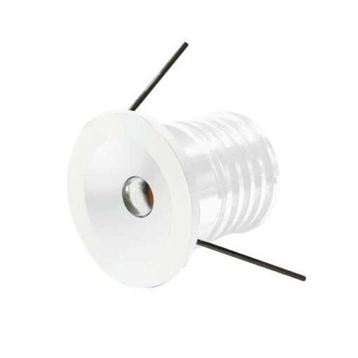 ΦΩΤΙΣΤΙΚΟ ΧΩΝΕΥΤΟ LED Φ30ΜΜ 1W 12V IP22 3000Κ ΛΕΥΚΟ PLUS EUROLAMP – 145-68912
