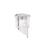 IDEAL LUX Απλίκα Τοίχου CARLTON 3xE14 Χρωμίου – 168913