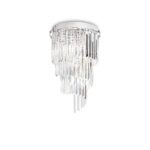 IDEAL LUX Φωτιστικό Οροφής CARLTON 8xE14 Χρωμίου – 168920