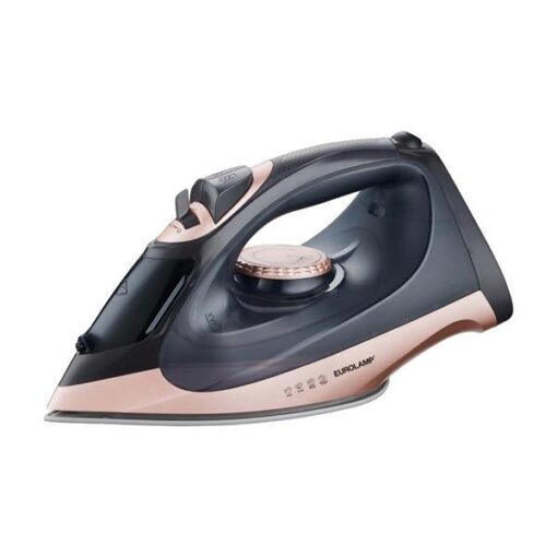 ΣΙΔΕΡΟ ΑΤΜΟΥ 2600W ΜΕ ΚΕΡΑΜΙΚΗ ΠΛΑΚΑ, ΠΡΟΣΤΑΣΙΑ ΚΑΤΑ ΤΩΝ ΑΛΑΤΩΝ ΚΑΙ ΚΑΤΑ ΤΟΥ ΣΤΑΞΙΜΑΤΟΣ EUROLAMP – 300-70048