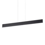 IDEAL LUX Κρεμαστό Φωτιστικό DESK LED 32W 3000K Μαύρου Χρώματος – 173245