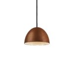IDEAL LUX Κρεμαστό Φωτιστικό FOLK 1xE27 Καφέ Χρώματος – 174204