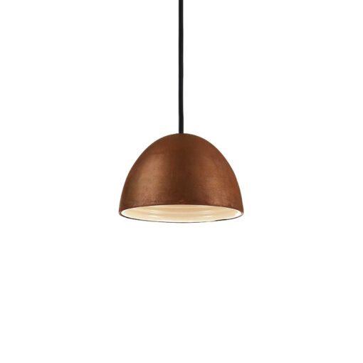 IDEAL LUX Κρεμαστό Φωτιστικό FOLK 1xE27 Καφέ Χρώματος – 174204